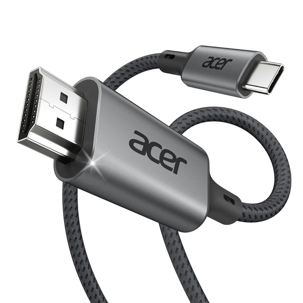 6.6ft Acer USB Type C to HDMI 2.0 Braided Cable