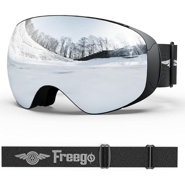 Unisex PRO Interchangeable Lens 100% UV400 Protection Ski Goggles
