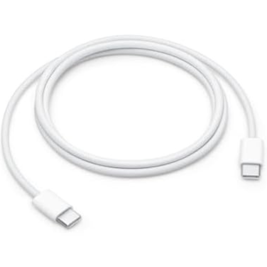 3-Ft Apple 60W USB-C to USB-C Woven Charge Cable (White)