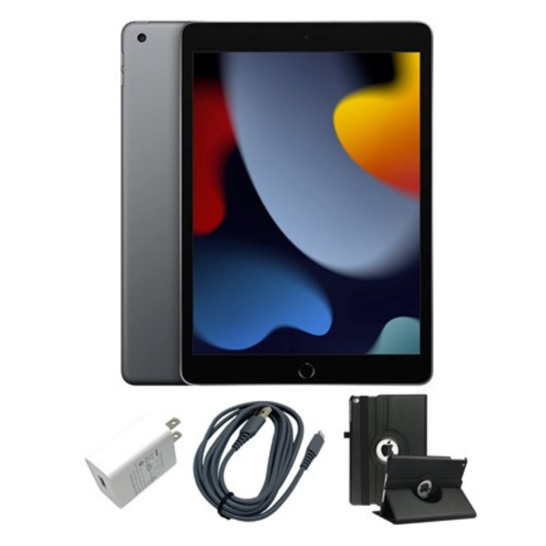Apple iPad 9 10.2" 64GB Wi-Fi + Cellular Tablet W/ A13 Bionic Chip [Refurbished]
