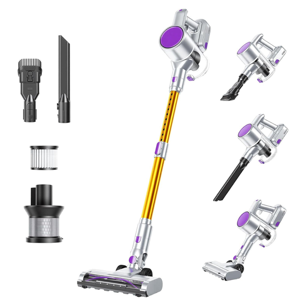 DUMOS 11" x 10" Cordless Vacuum Cleaner