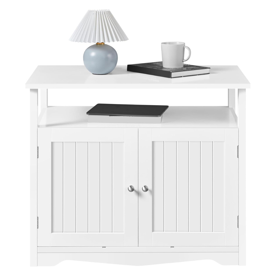 Yaheetech Cat Enclosed Litter Furniture Hidden With Removable Divider