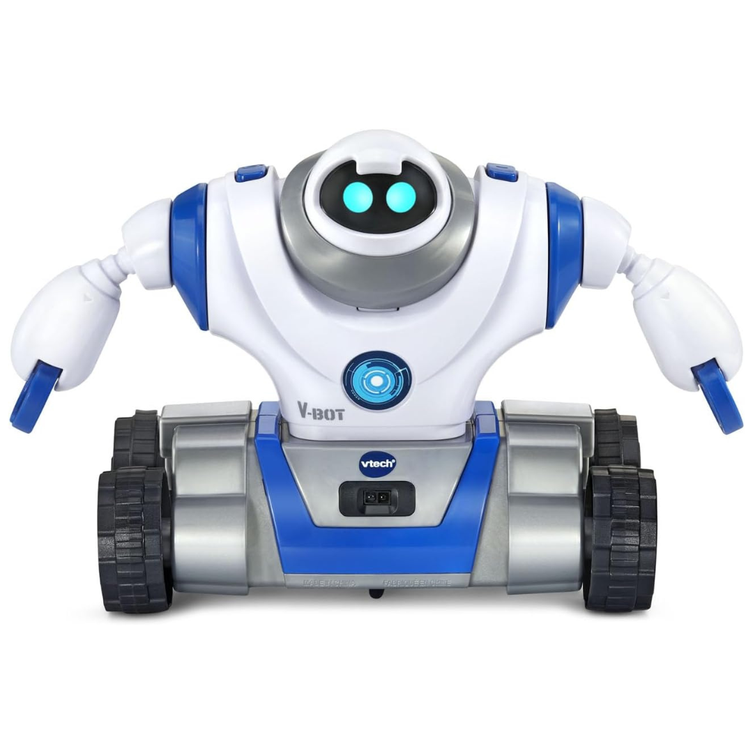 VTech 5-in-1 Make-a-Bot Transformable Robot Toy With Sound Sensor And Obstacle Detector