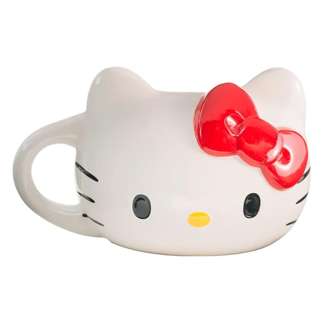 16oz Bioworld Hello Kitty Sculpted Ceramic Mug
