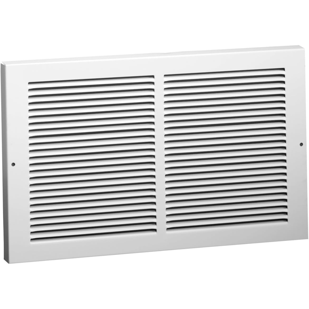 Baseboard 10" x 6" Return Steel Grille (White)