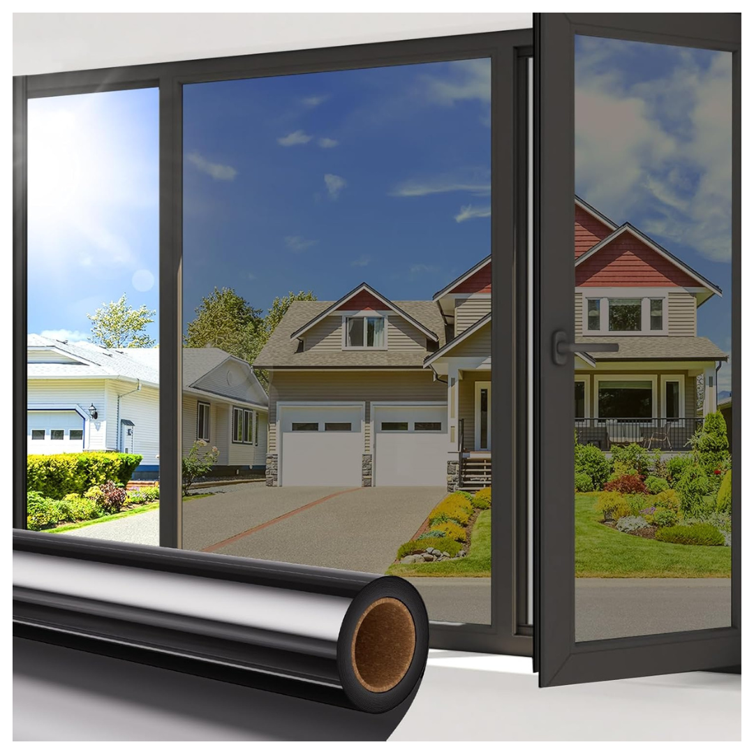 17.5" x 78.7" Coavas One Way Privacy Window Film