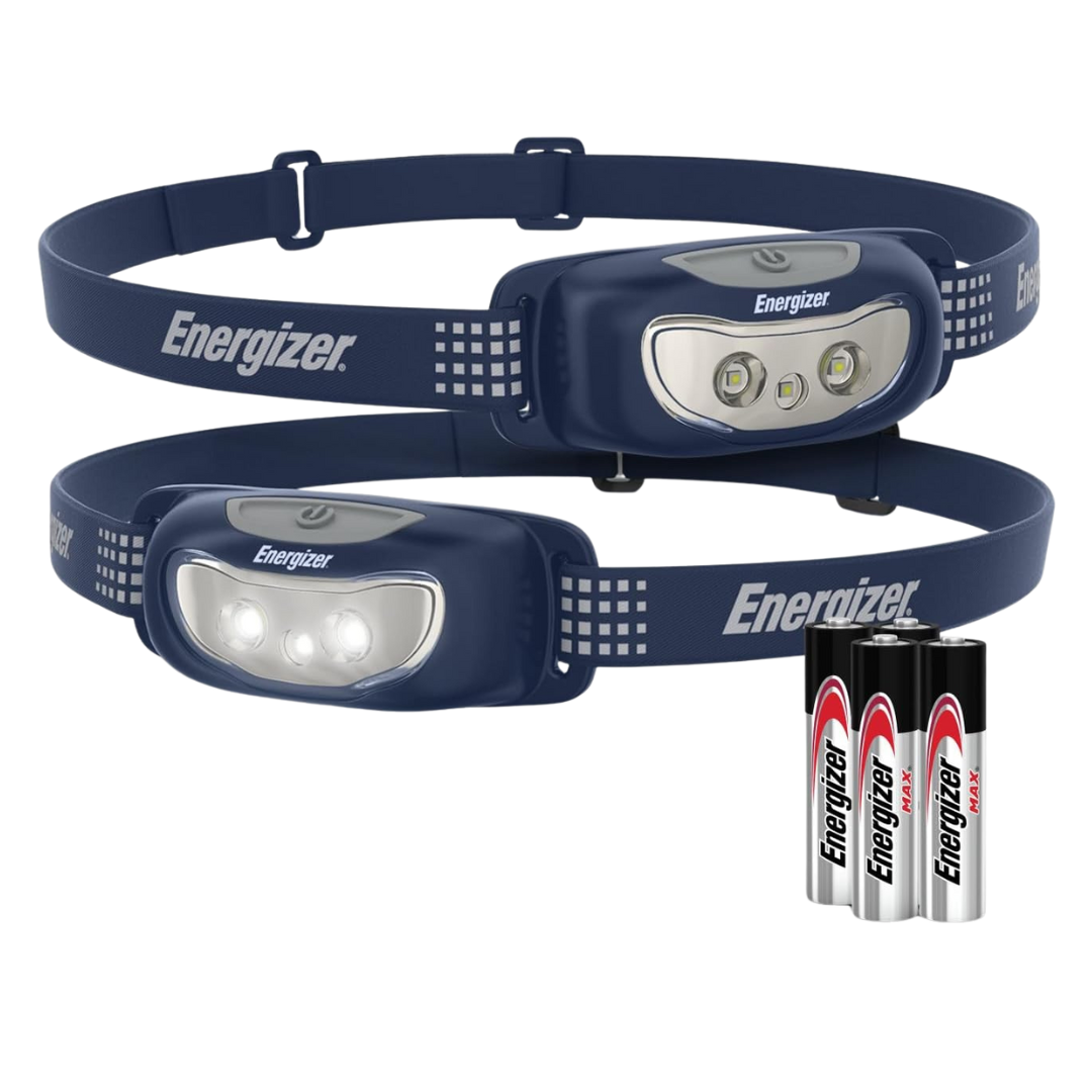 2-Pack Energizer Universal+ LED Headlamps (Batteries Included)