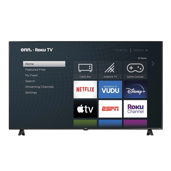 65" onn. 4K Ultra HDR Smart LED Roku TV (100012587)
