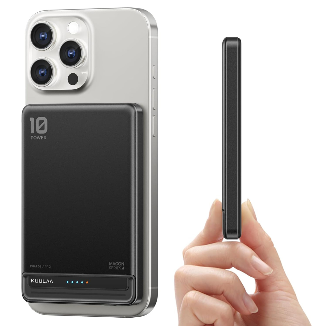 10000mAh 20W Ultra Slim Wireless Portable Magnetic Power Bank