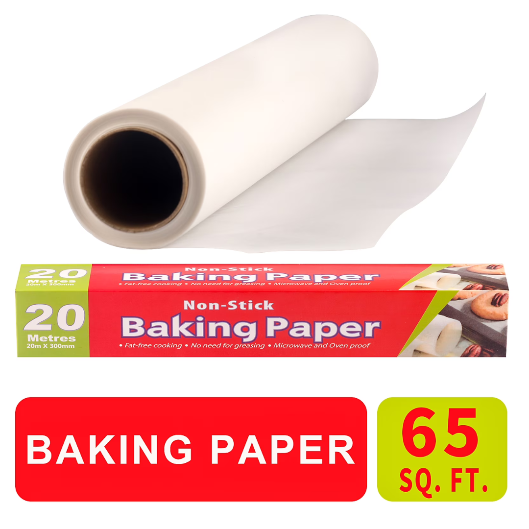 12" x 66 ft Non-Stick Kitchen Parchment Paper Roll