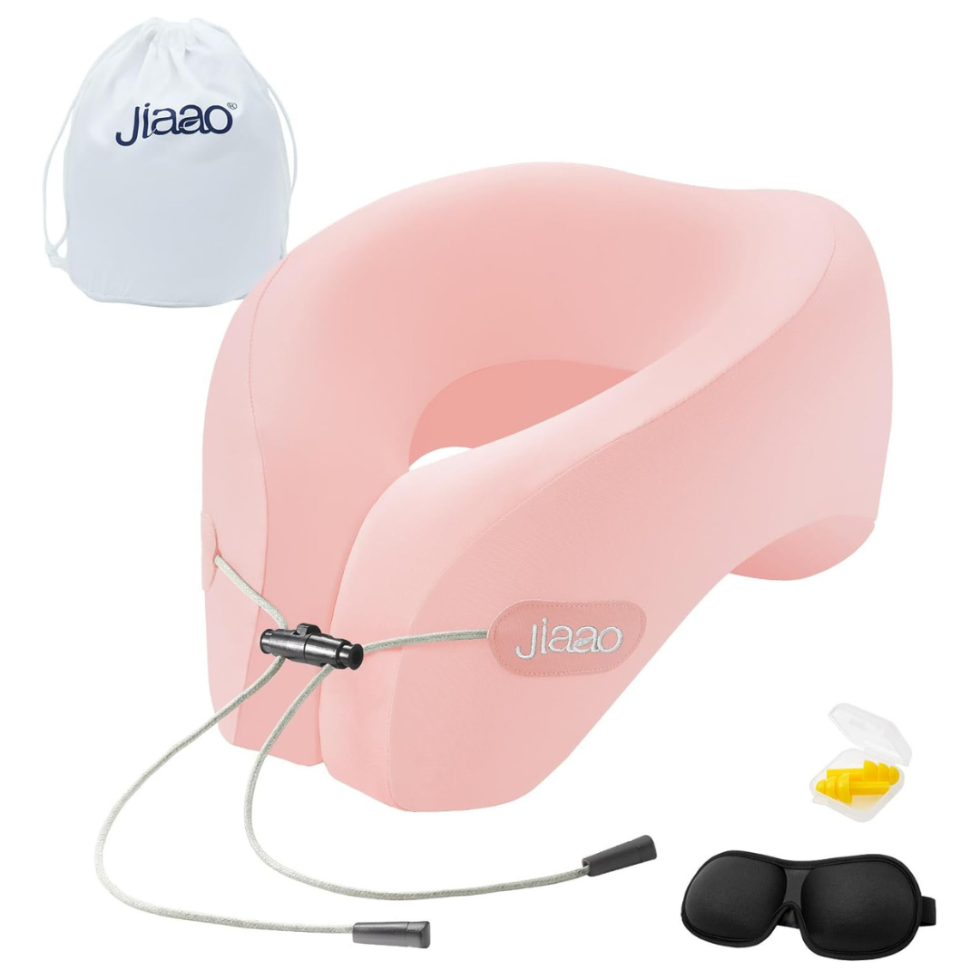 Portable Memory Foam Travel Neck Pillow