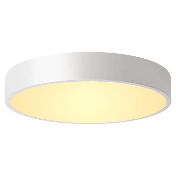 HLinghtnet Wall Mounted Clock 12" LED Dimmable Ceiling Lamp