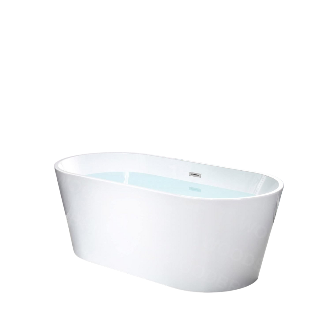 Woodbridge 67" Acrylic Contemporary Soaking Freestanding Bathtub