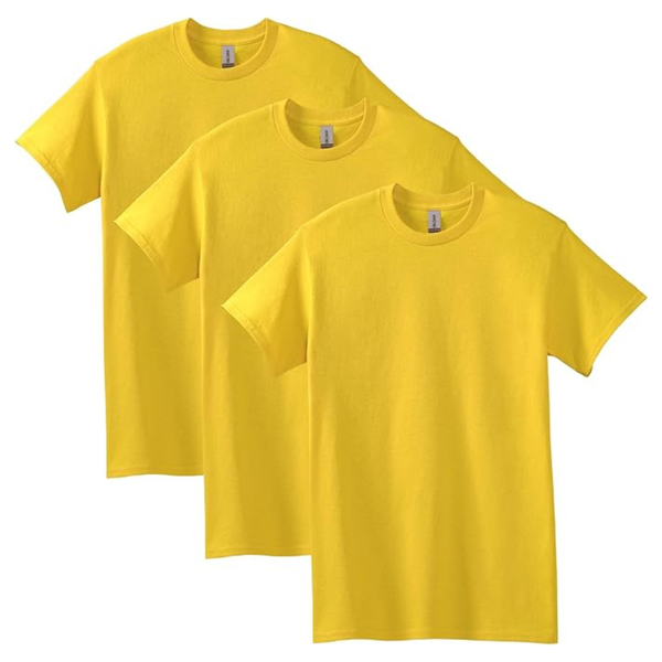 3-Pack Men's Gildan Heavy Cotton Style G5000 T-Shirt