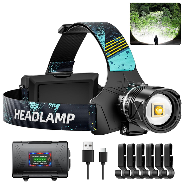 Rechargeable Super Bright High Lumens LED Head Lamp