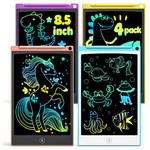 TECJOE Pack of 4 LCD 8.5″ Writing Tablets