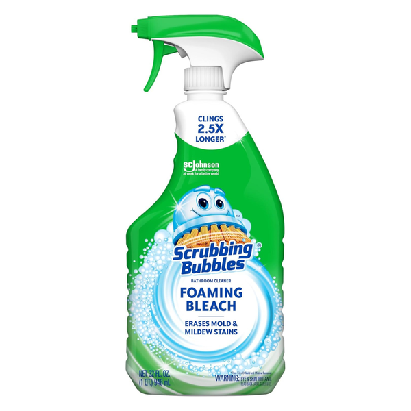 Scrubbing Bubbles Foaming Bleach Bathroom Cleaner, 32 Fl Oz