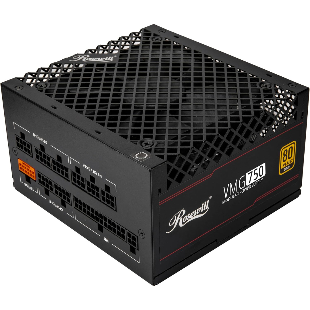 Rosewill VMG 750W 80+ Gold ATX 3.0 & 3.1 Full Modular Power Supply