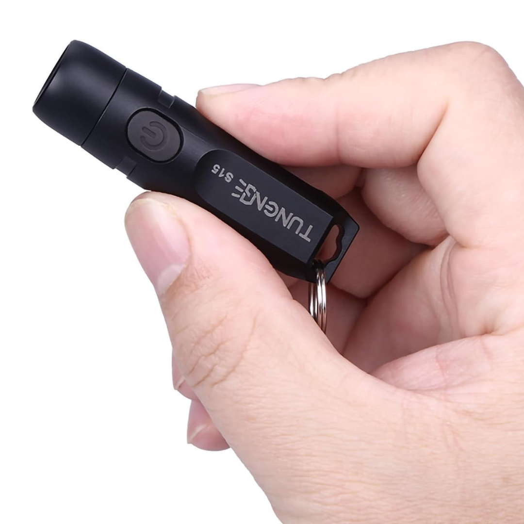 TUNENGE S15 Rechargeable 650 Lumen Keychain Flashlight