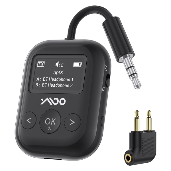 YMOO SafeFly Min+ Bluetooth 5.4 Transmitter Receiver w/OLED Screen