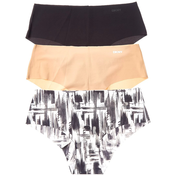 3-Pack DKNY Women's Laser-cut Anywhere Hipster
