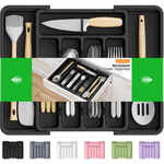 SpaceHacks Expandable Utensil Drawer Organizer