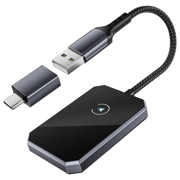 2-in-1 New Upgraded Bluetooth CarPlay & Android Auto Adapter