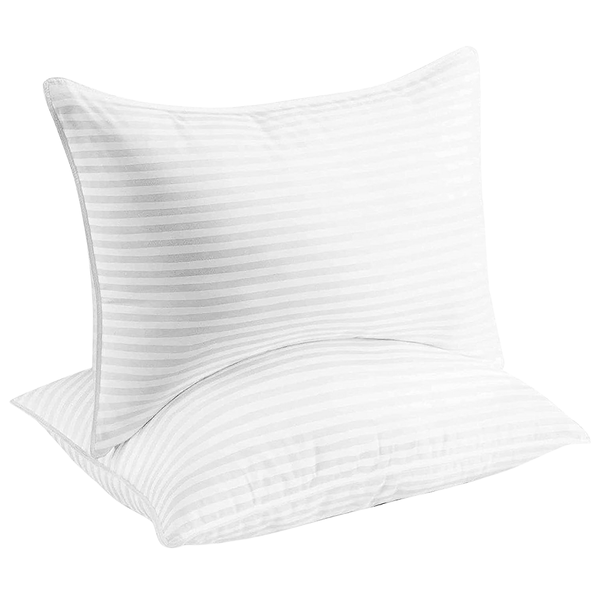 2-Pack Beckham Queen Size Luxury Plush Gel Pillows
