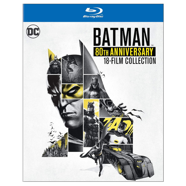 Batman: 80th Anniversary 18-Film Collection (Blu-ray)