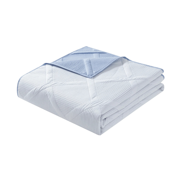 Mainstays Solid Diamond Pinsonic Reversible Quilt