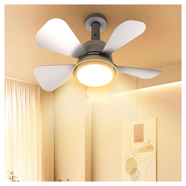 5-Level Dimmable Ceiling Fan With LED Lights