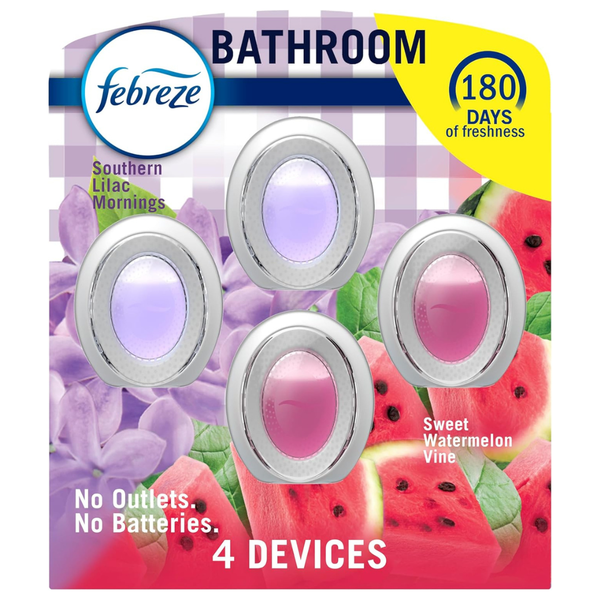 4-Count 0.25 Oz Odor-Fighting Plug In Alternative Air Fresheners