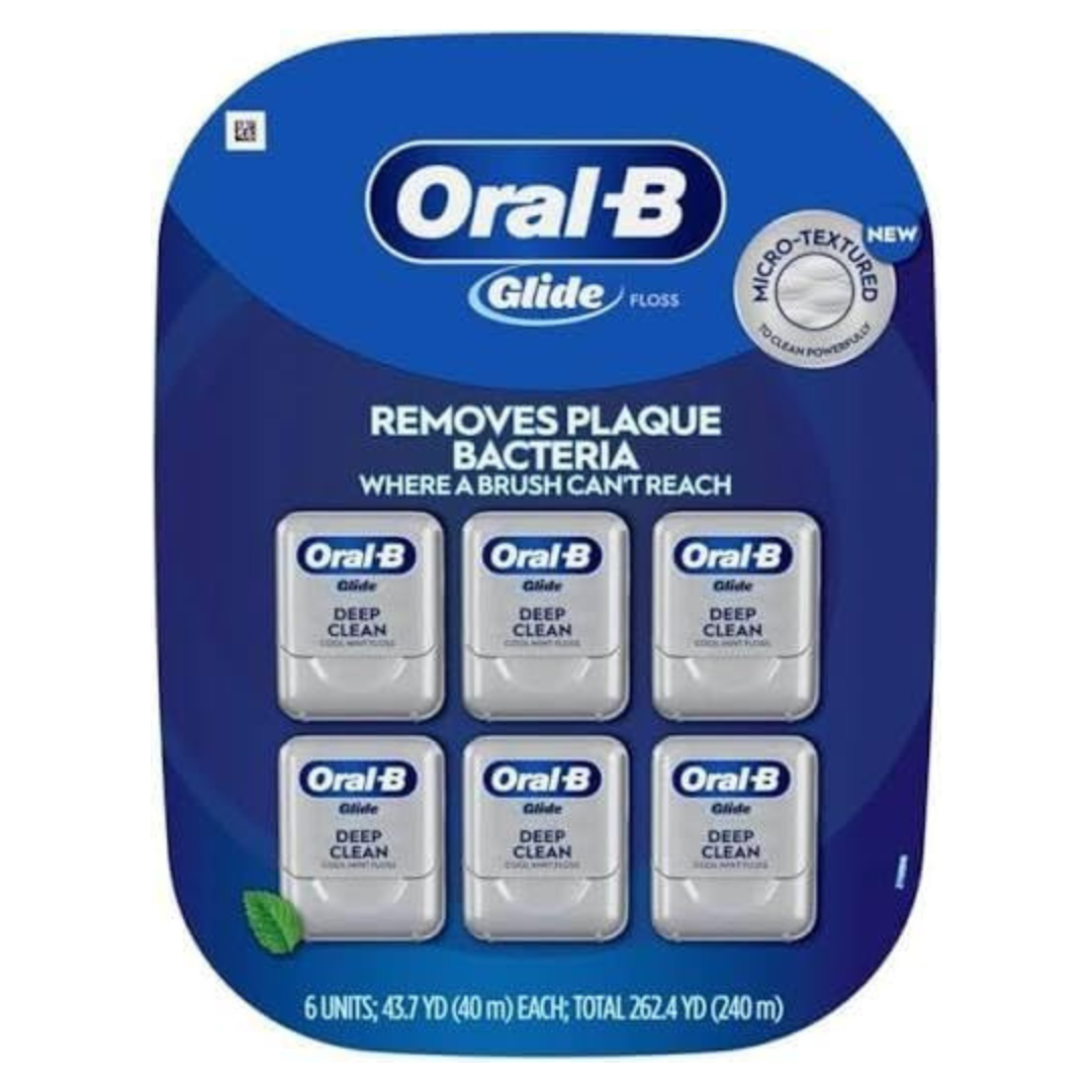 Oral-B Glide Pro-Health Dental Floss (Deep Clean, Mint)