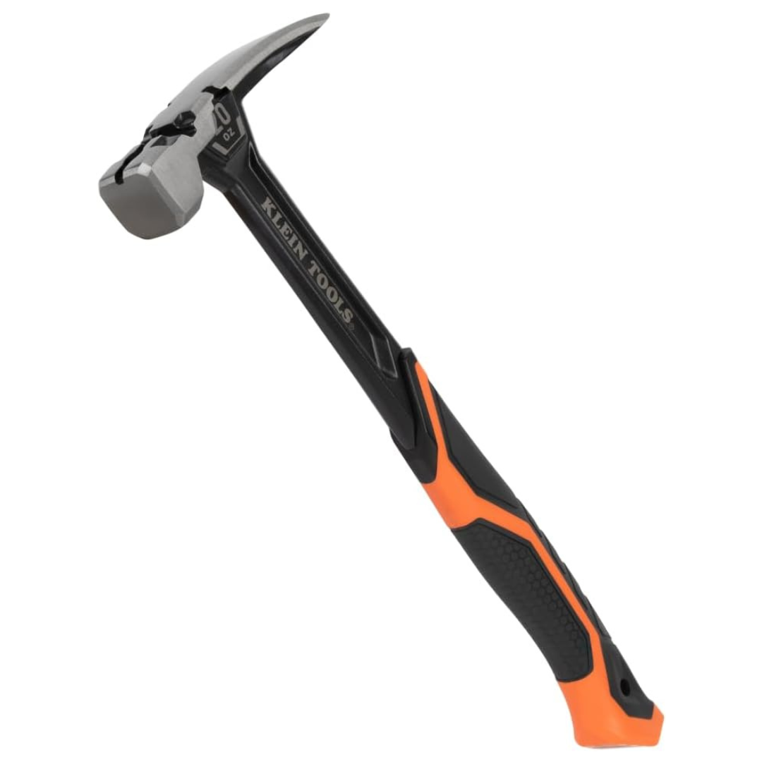 Klein Tools H80920S Smooth Face Framing Hammer With Straight Claw
