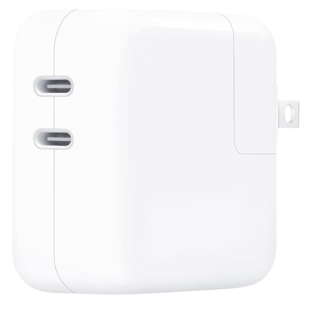 35W Apple Dual USB-C Port Wall Charger Power Adapter