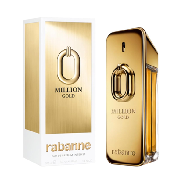 Paco Rabanne Million Gold Intense Eau De Parfum Spray For Men, 3.4 Ounce