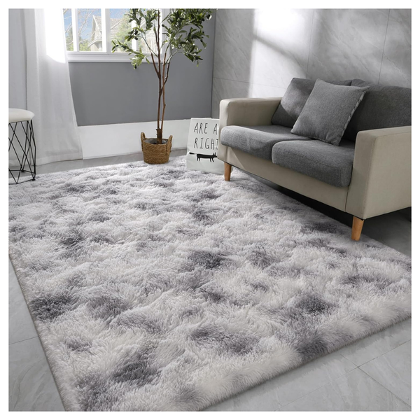 4' x 6' Large Super Soft Fluffy Modern Area Rug
