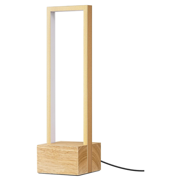 Edishine LED Wooden Bedside Lamp (2 Color Options)