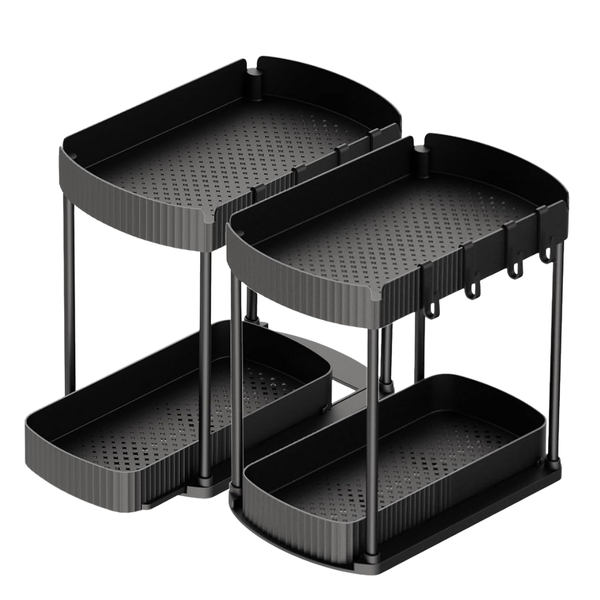 2-Pack Multi-Purpose Pull-Out Storage Organizers (12.8")