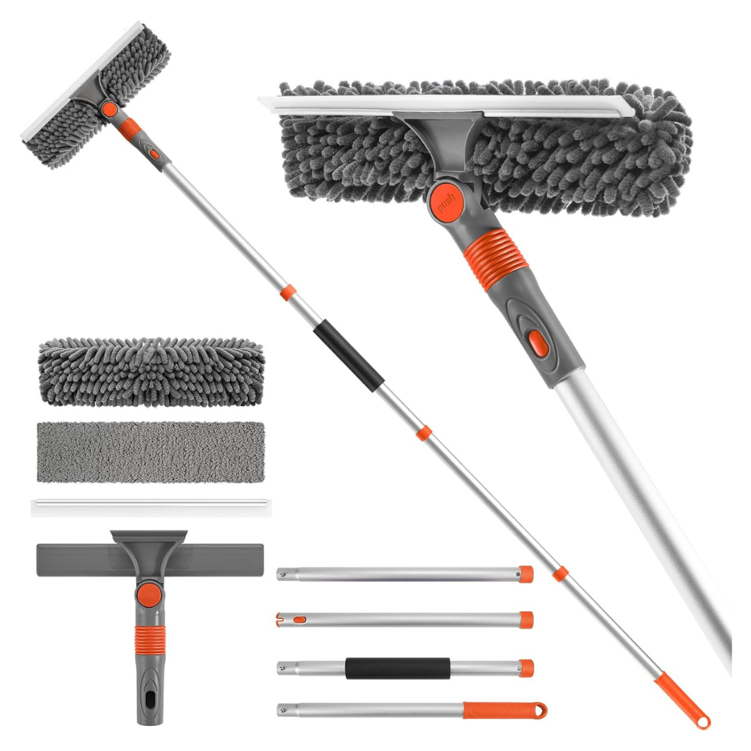 Ordenado 2-in-1 62" Window Squeegee Cleaning Kit