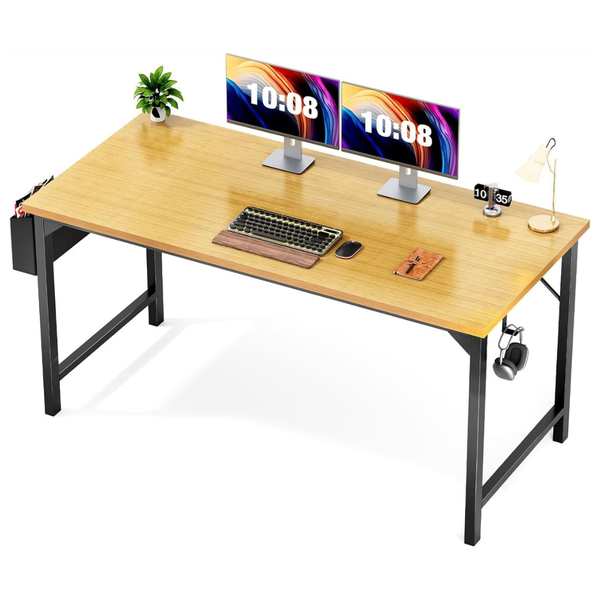 Sweetcrispy 48" Simple Wooden PC Large Table