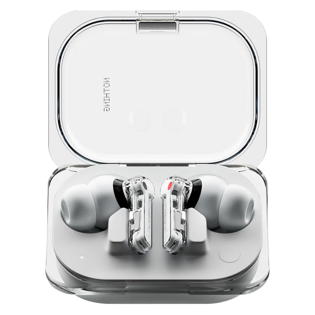 Nothing Wireless 45dB Hybrid Noise Cancelling Earbuds W/ 6 Mics