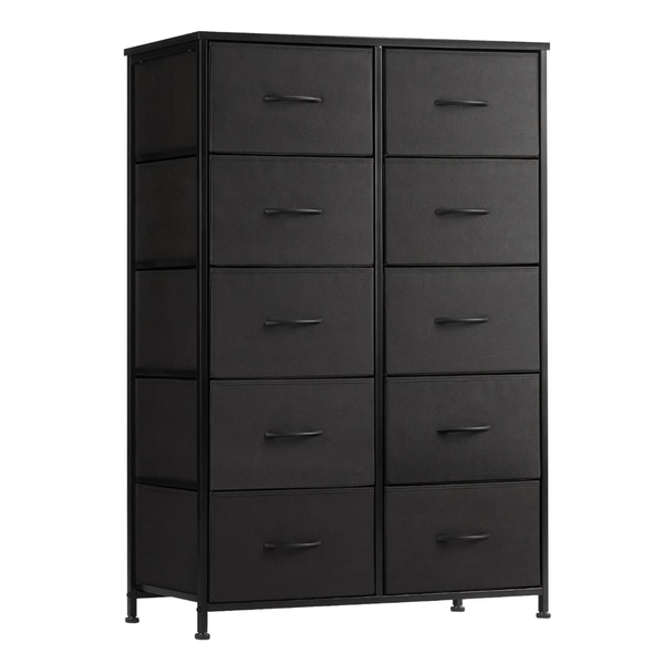 Concetta 10-Drawer Fabric Storage Cabinet