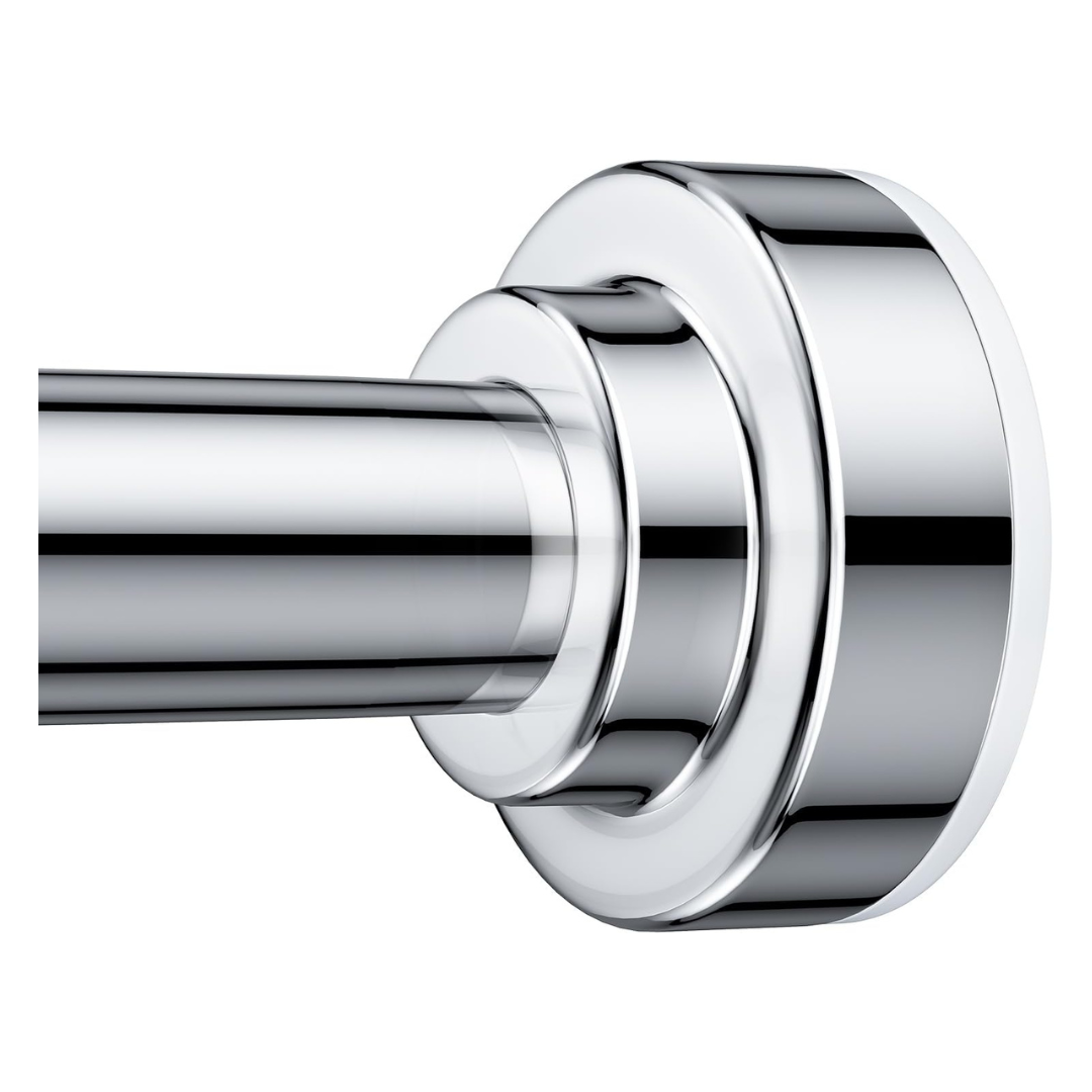 TEECK 32-80" Stainless Steel Shower Curtain Rod (Silver)