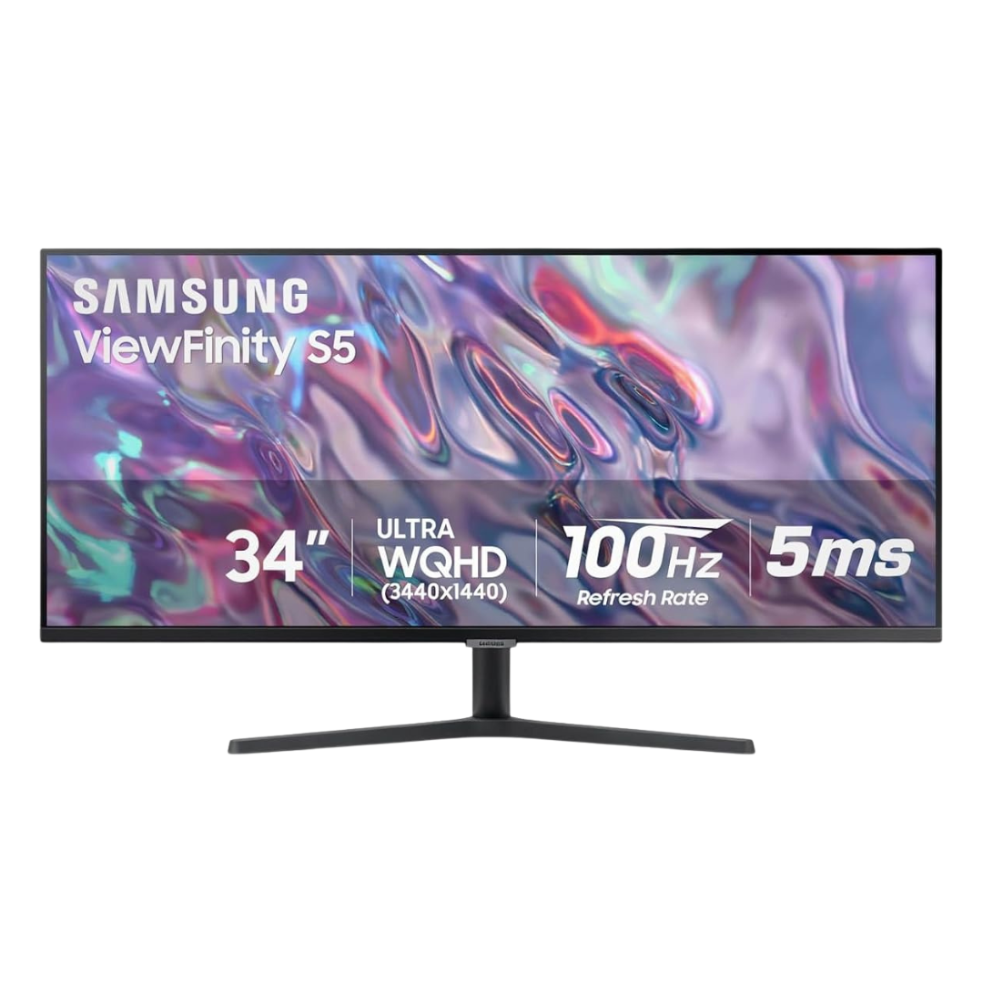 34" Samsung ViewFinity S50GC WQHD 100Hz 5ms HDR VA Freesync Monitor