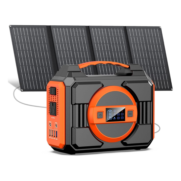 300W Portable Solar Powered Generator Power Station