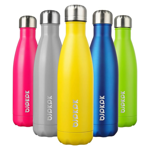 Bjpkpk 17oz Insulated Stainless Steel Water Bottles