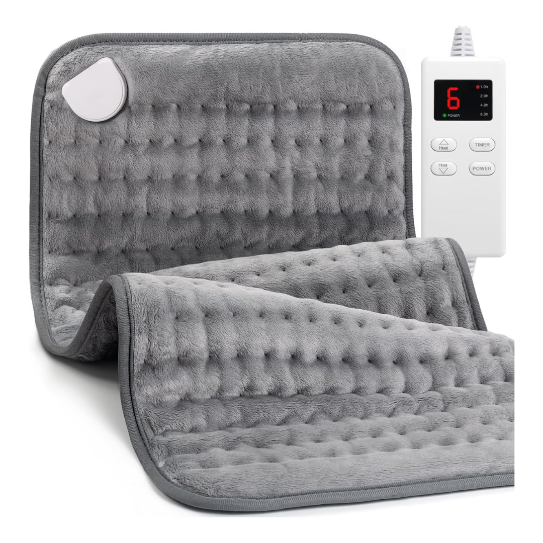 12.1" x 24.1" Zuodun Heating Pad for Back Pain Relief