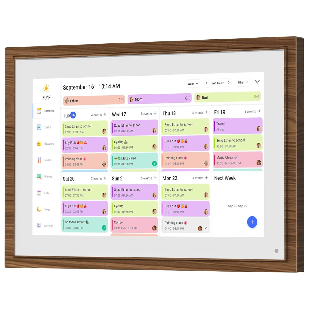 10.1" Touchscreen Digital Calendar Chore Chart