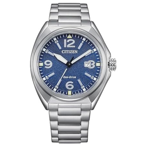 Citizen Men's Eco-Drive Sport Casual Silver-Tone Watch
